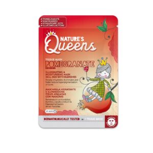 NATURE'S QUEENS ILLUMINATING FACIAL TISSUE MASK POMEGRANATE 25ML
