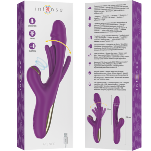 INTENSE - ATENEO VIBRATEUR MULTIFONCTION RECHARGEABLE