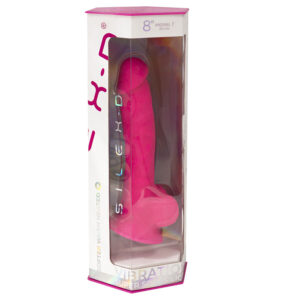 SILEXD - MODÈLE DE PÉNIS RÉALISTE 18 VIBRATIONS ROSE + TÉLÉCOMMANDE LRS